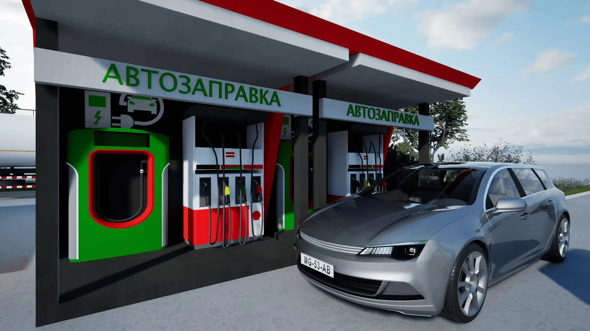 Модульный автозаправочный комплекс