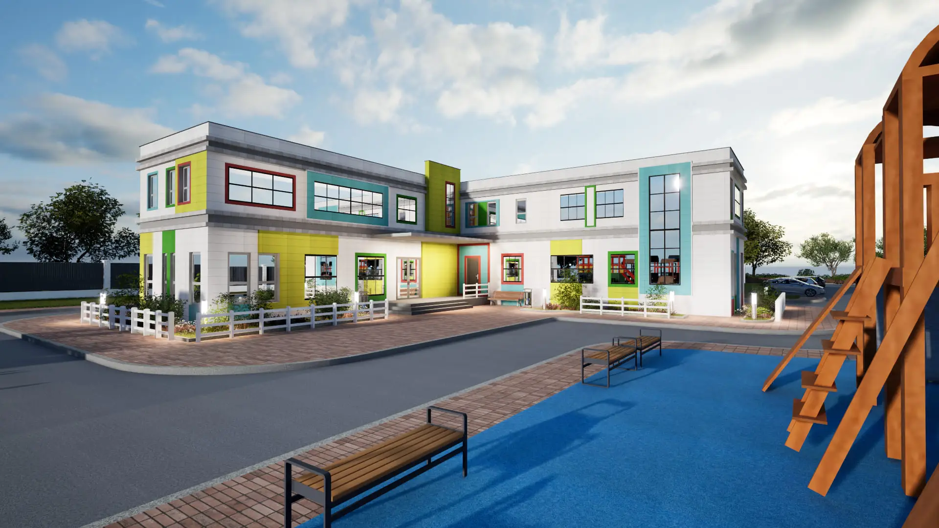 Modular kindergarten