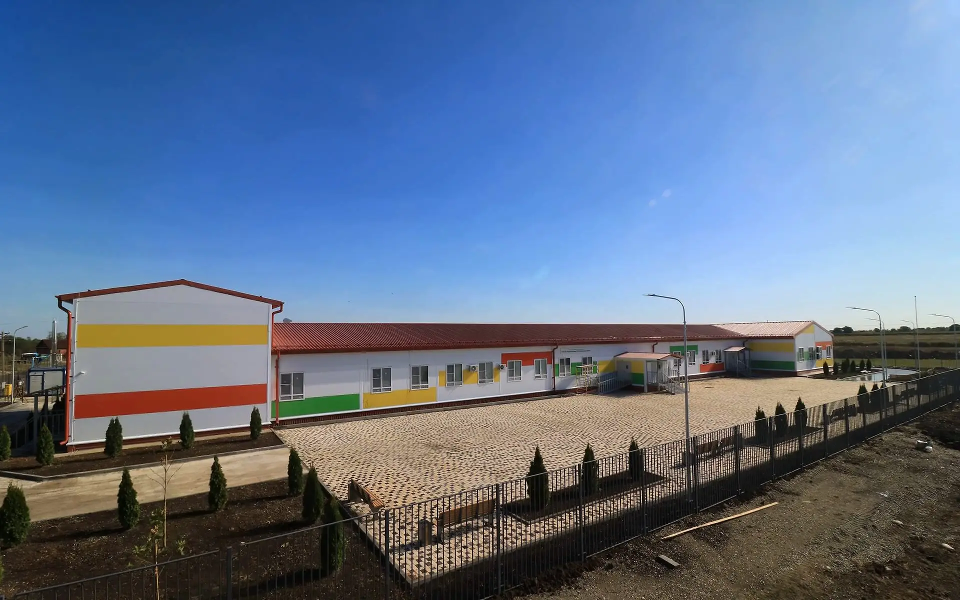 Modular school in Dagestan built in 60 days