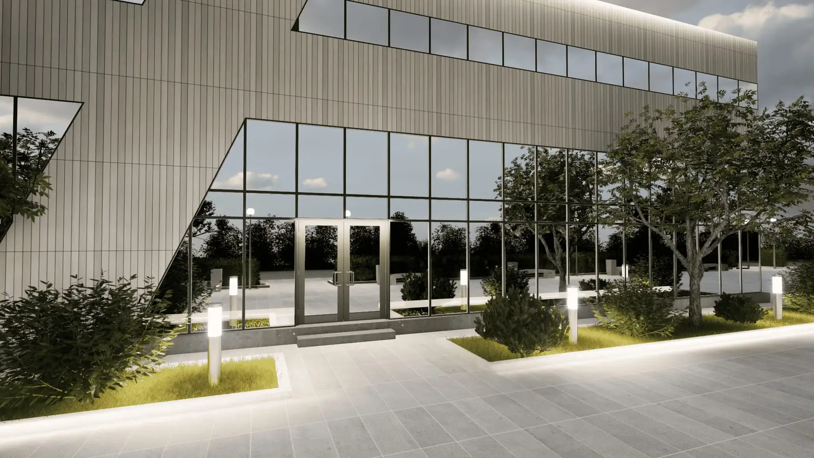 Modular shopping centre: visualisation 1