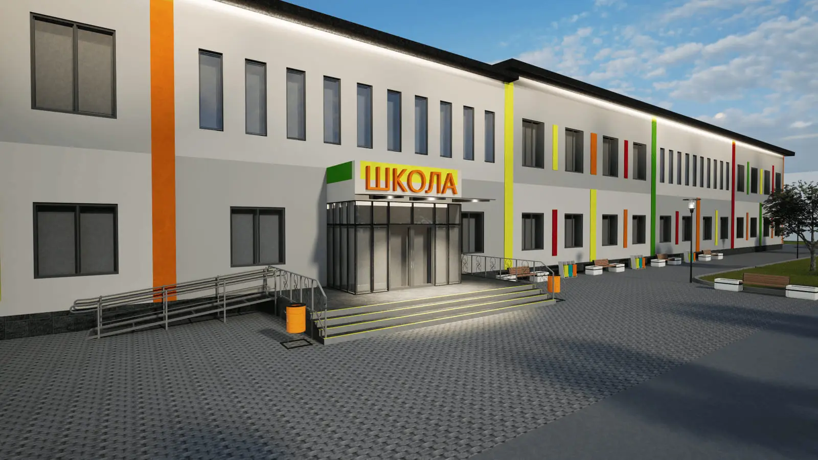 Modular school: visualisation 1