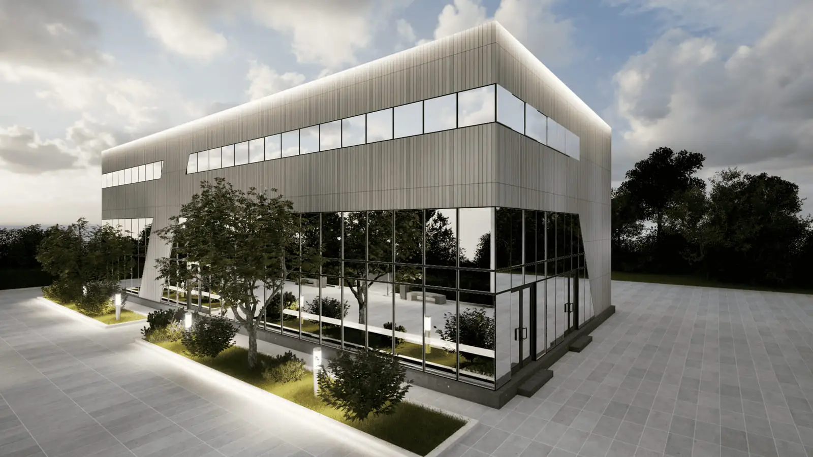 Modular shopping centre: visualisation 2
