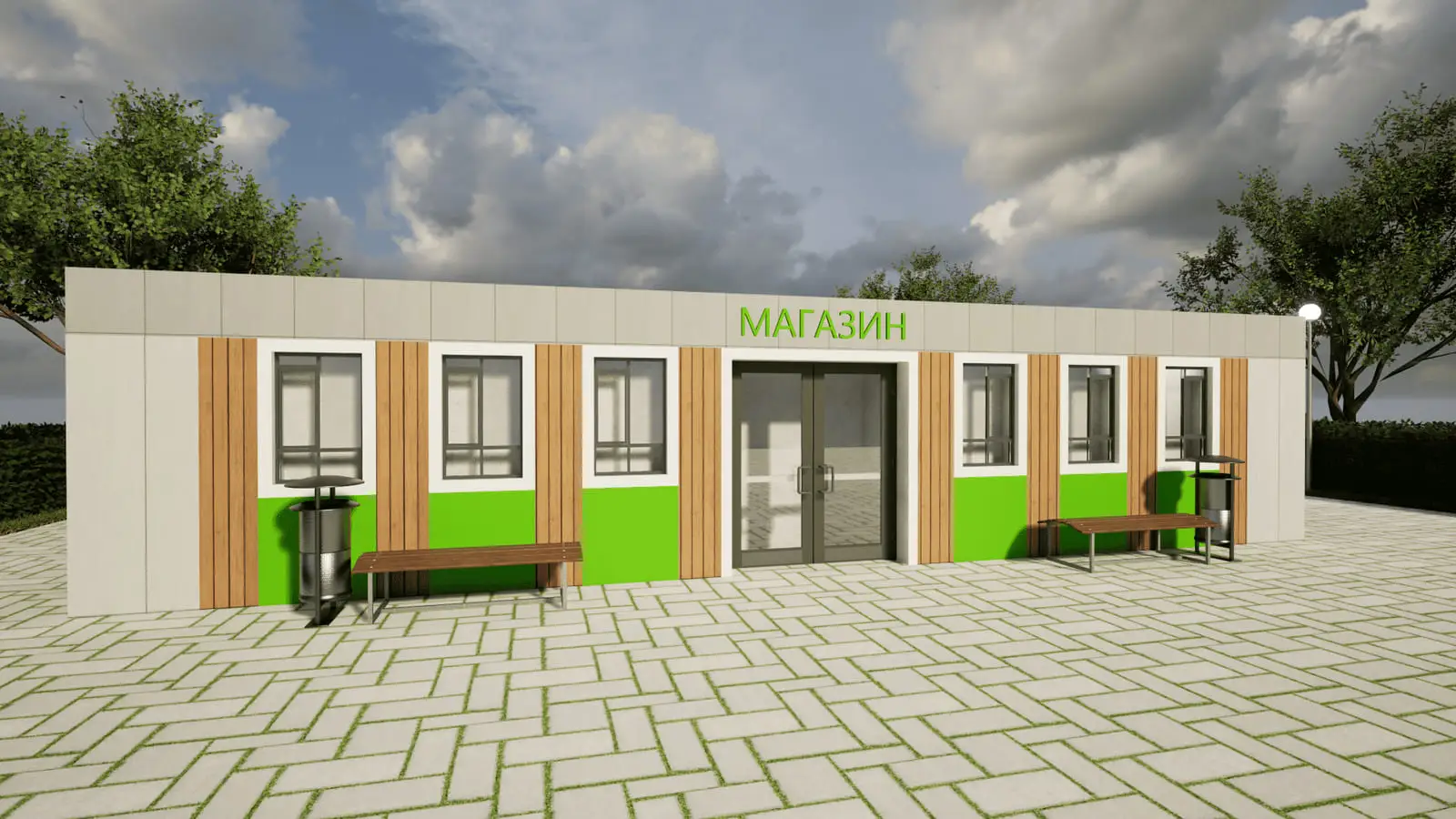 Модульный магазин: визуализация 2