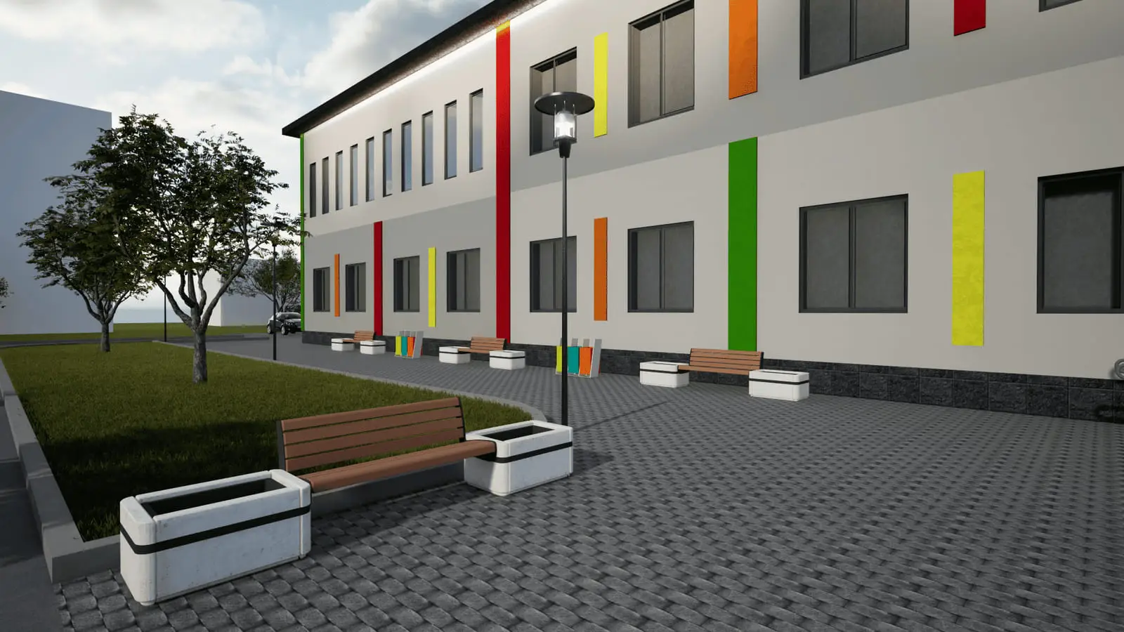 Modular school: visualisation 2