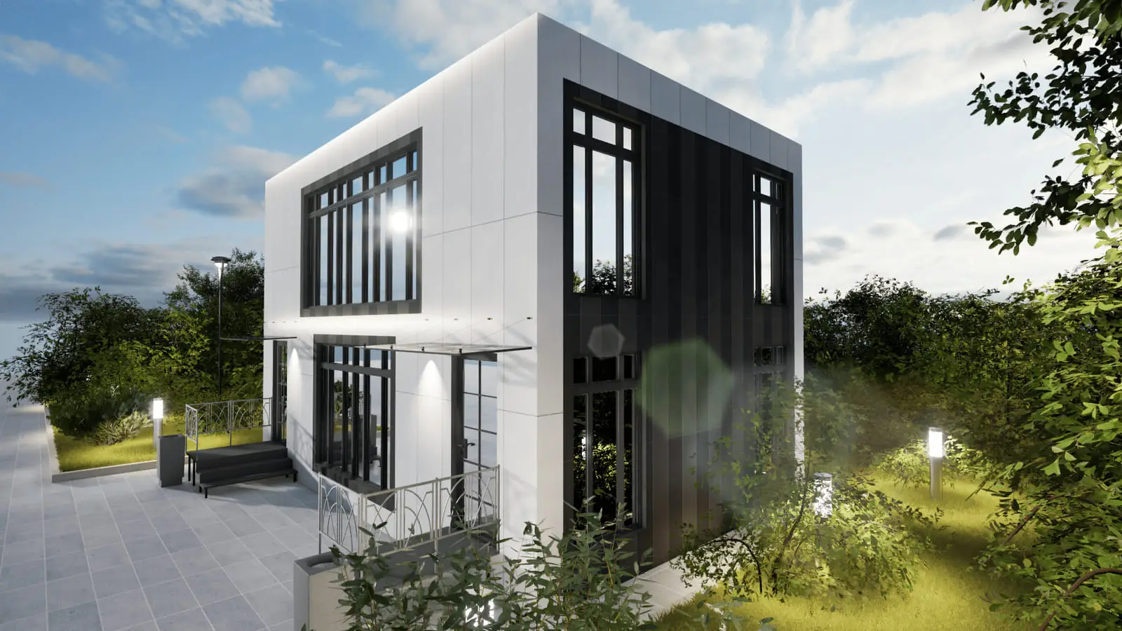 Modular administrative building: visualisation 4
