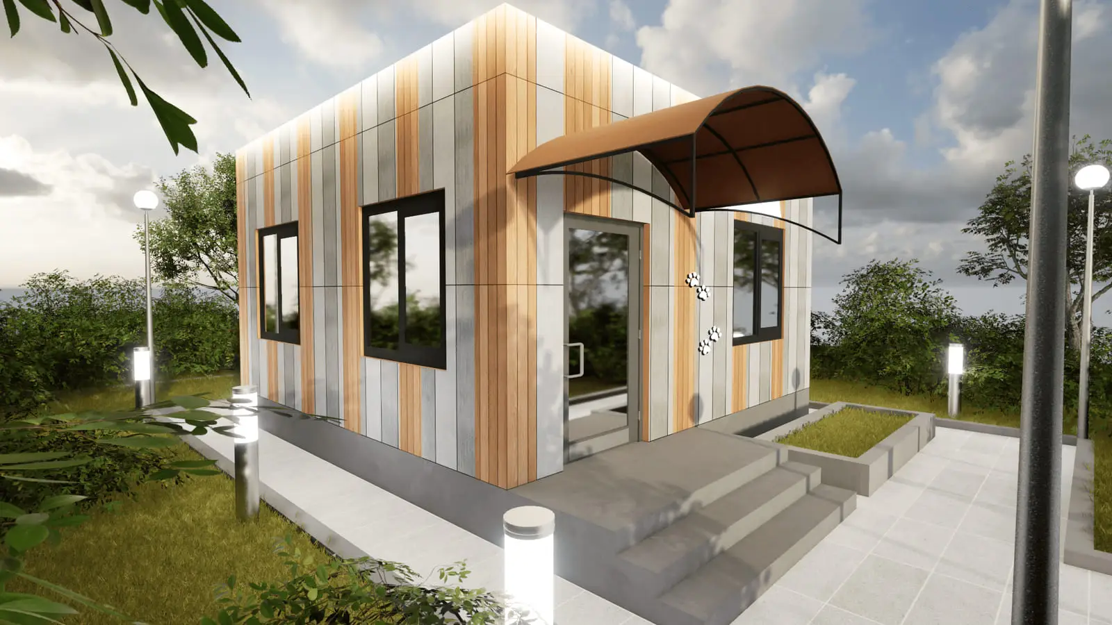 Modular veterinary stations: visualisation 4