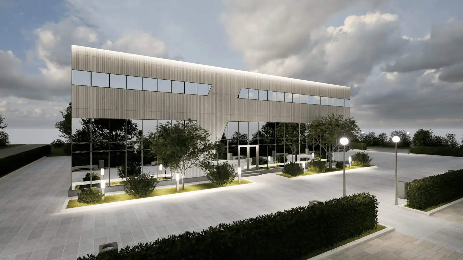 Modular shopping centre: visualisation 4